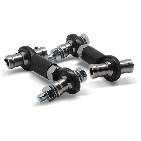 BLOX Racing Rear Adjustable Endlinks | 2013-2021 Subaru BRZ/Scion FR-S/Toyota 86, 2008-2021 Subaru WRX/STI, and 2009-2013 Subaru Forester (BXSS-50015-BK)