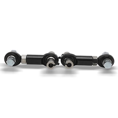 BLOX Racing Rear Adjustable Endlinks | 2013-2021 Subaru BRZ/Scion FR-S/Toyota 86, 2008-2021 Subaru WRX/STI, and 2009-2013 Subaru Forester (BXSS-50015-BK)