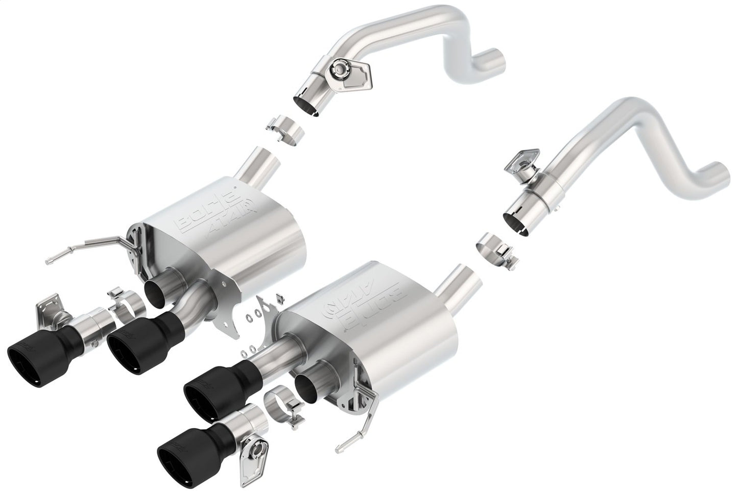 Borla Axle-Back Exhaust System | 2014-2019 Chevrolet Corvette Stingray C7 (11856)