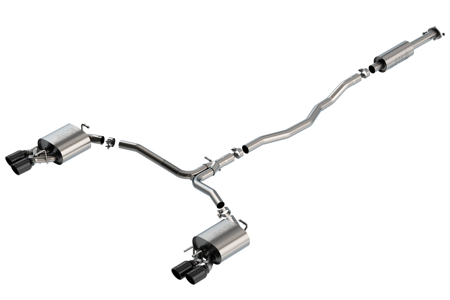 Borla Cat-Back Exaust System - S-Type | 2018-2021 Toyota Camry XSE 3.5L (140823)