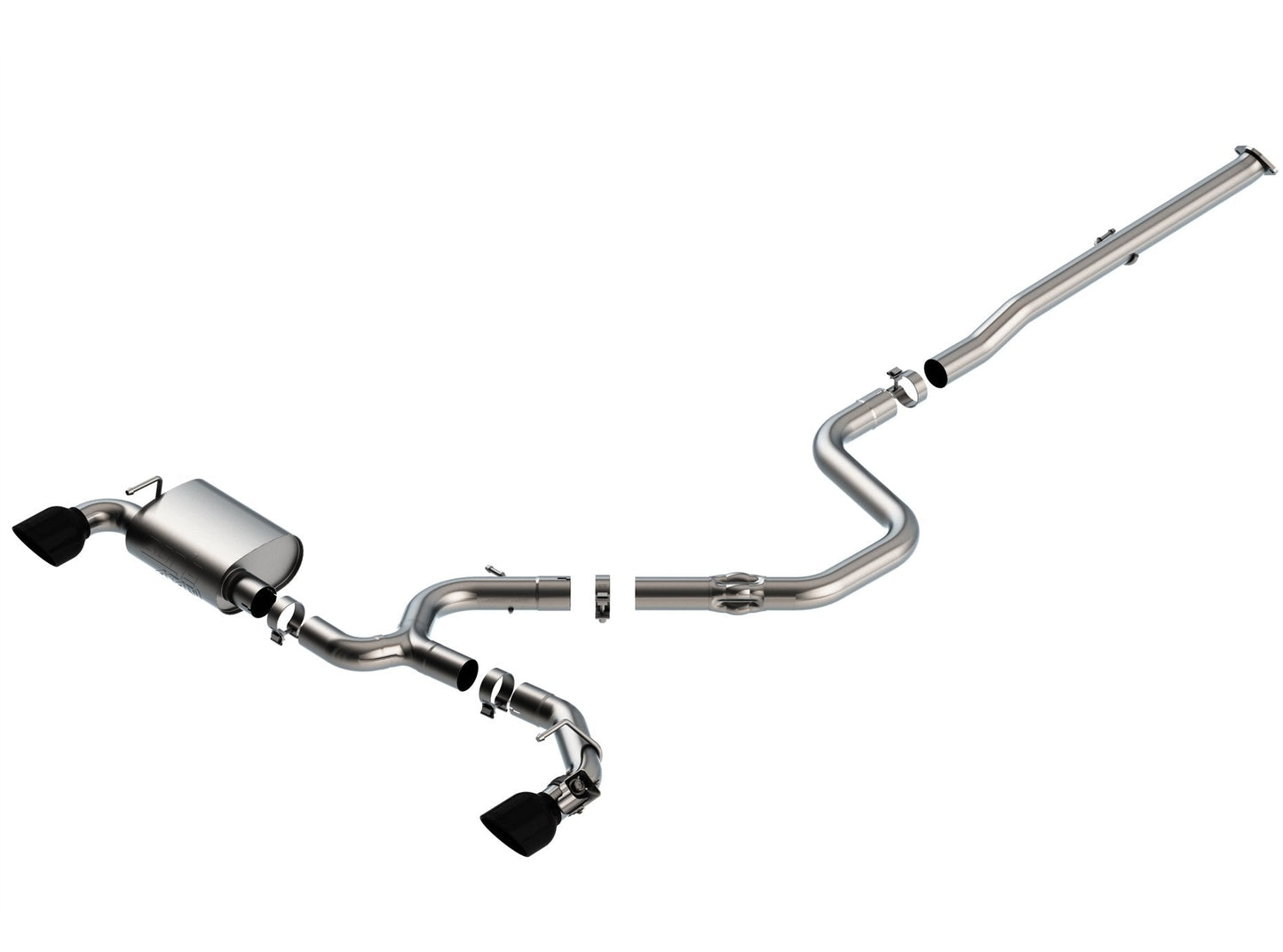 Borla Cat-Back Exhaust System - ATAK | 2019-2020 Hyundai Veloster N 2.0L Turbocharged (140832)