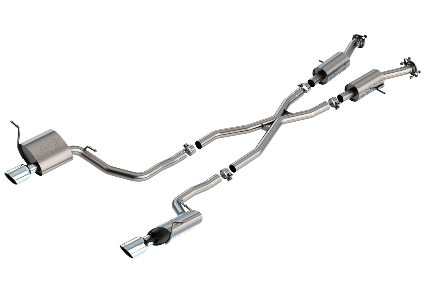 Borla Cat-Back Exhaust System - ATAK | 2014-2020 Jeep Grand Cherokee 3.6L (140835)