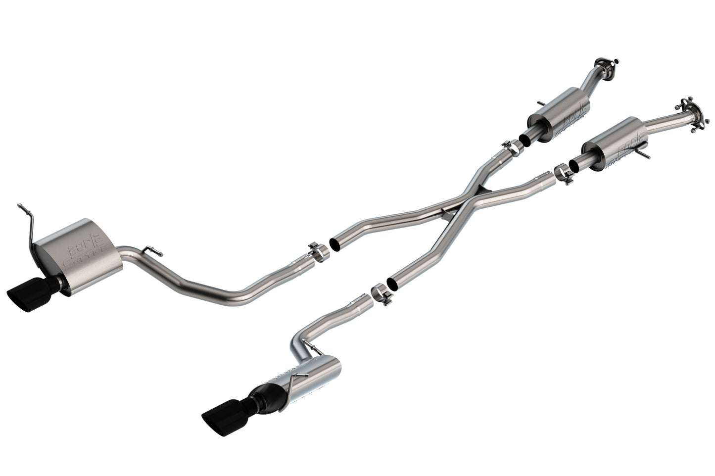 Borla Cat-Back Exhaust System - ATAK | 2014-2020 Jeep Grand Cherokee 3.6L (140835)