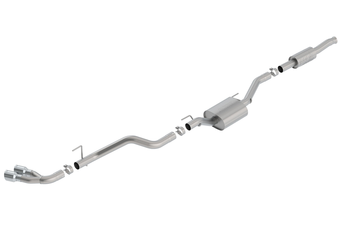 Borla Cat-Back Exhaust System - ATAK | 2020-2020 Jeep Gladiator 3.6L (140813)