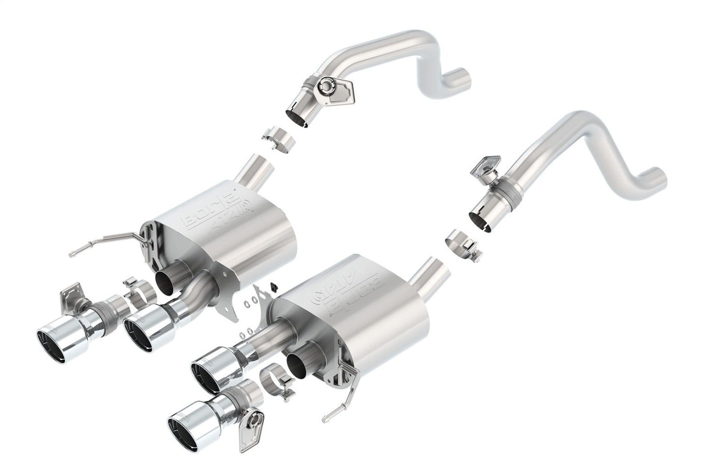 Borla Axle-Back Exhaust System | 2014-2019 Chevrolet Corvette Stingray C7 (11856)
