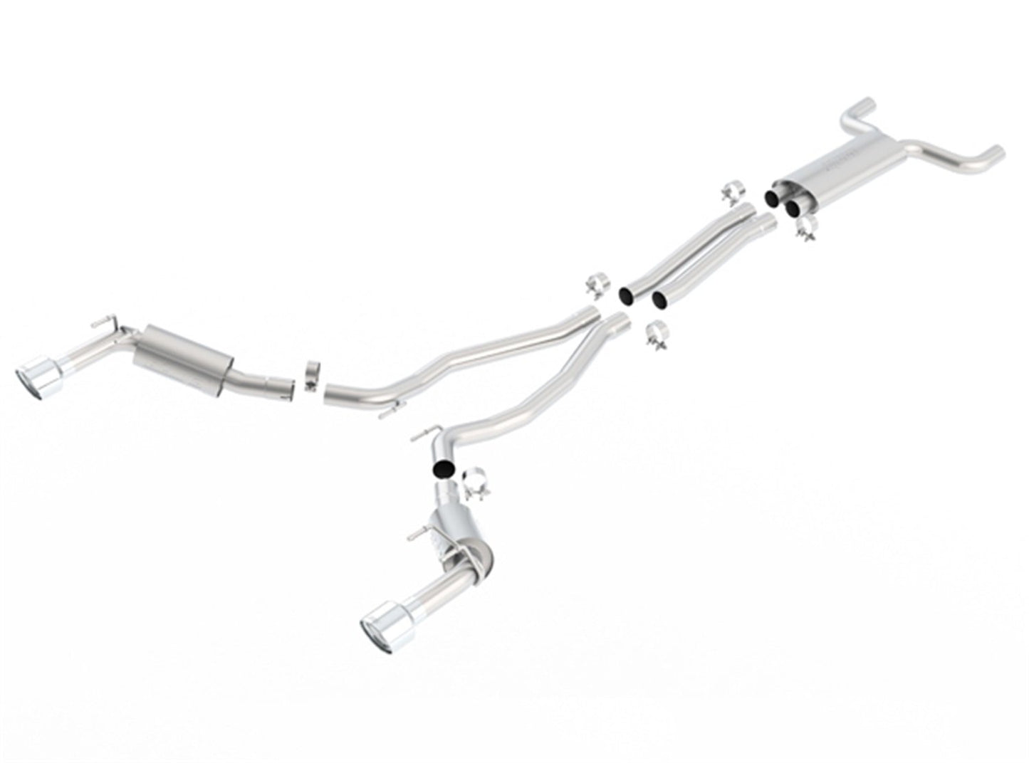 Borla Cat-Back Exhaust System - EC-Type - Touring | 2014-2015 Chevrolet Camaro 6.2L (1014036)
