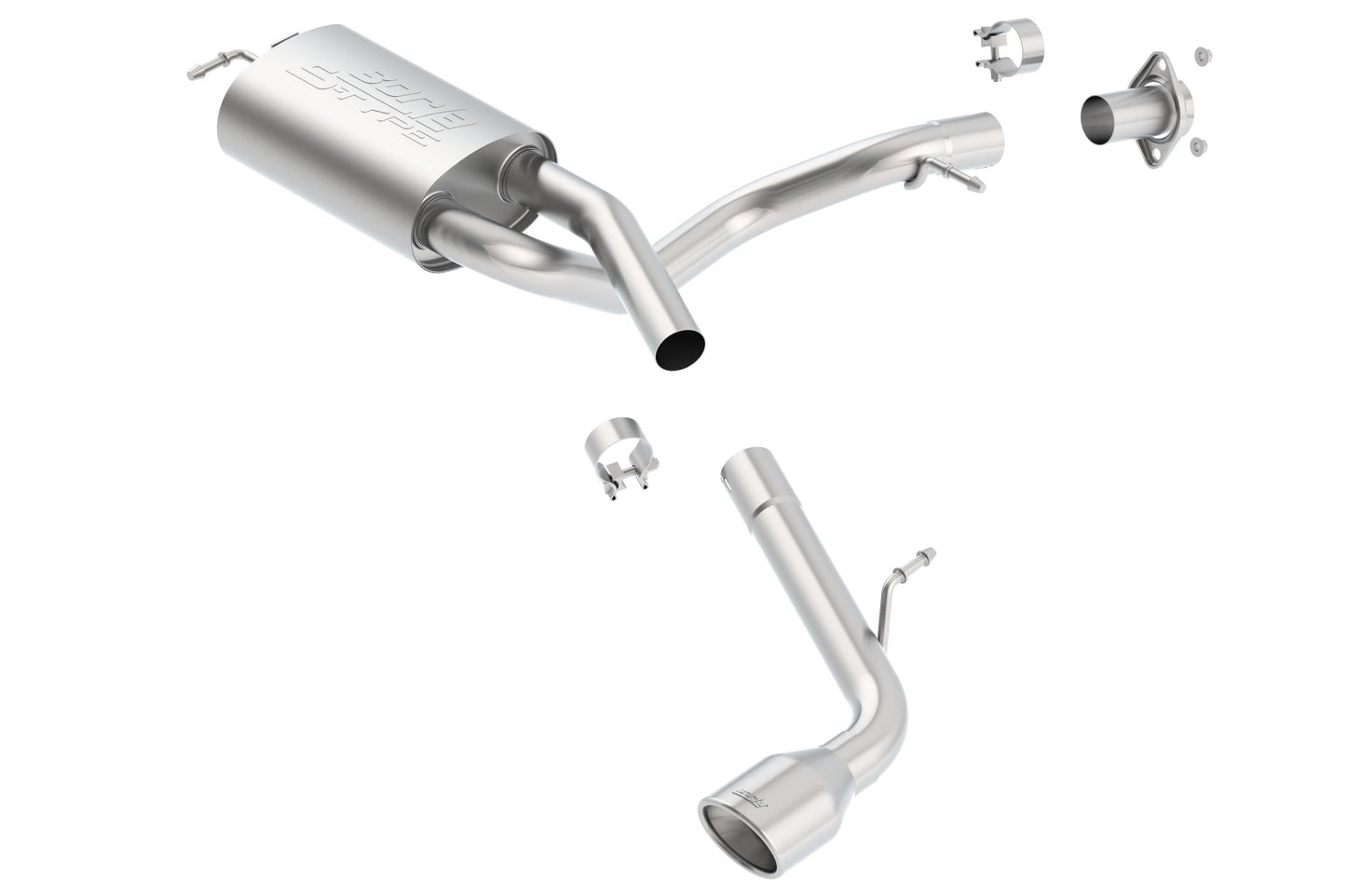 Borla Axle-Back Exhaust System - S-Type | 2010-2010 Scion tC 2.4L (11743)