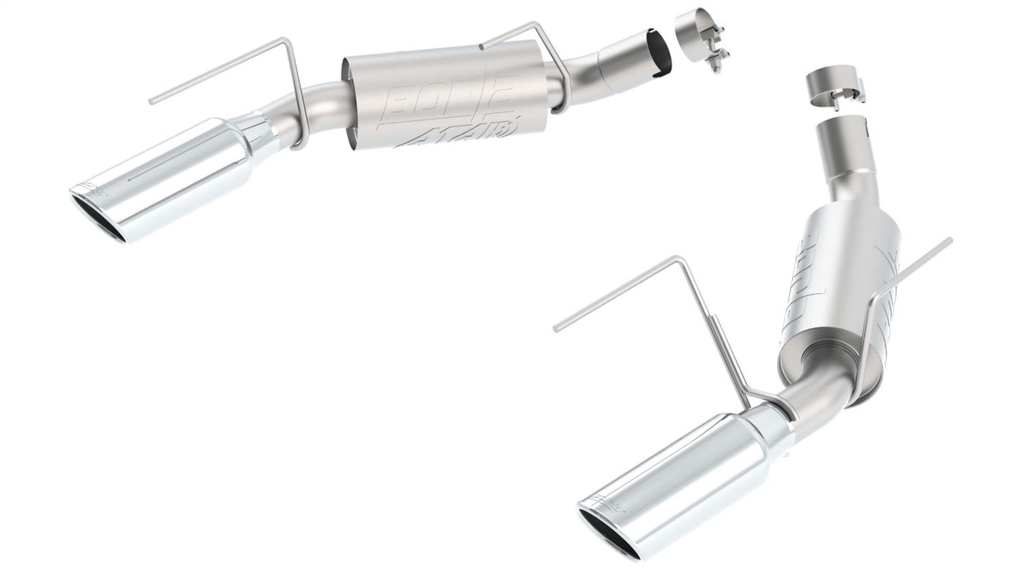 Borla Axle-Back Exhaust System - ATAK | 2005-2009 Ford Mustang GT 4.6L (11806)