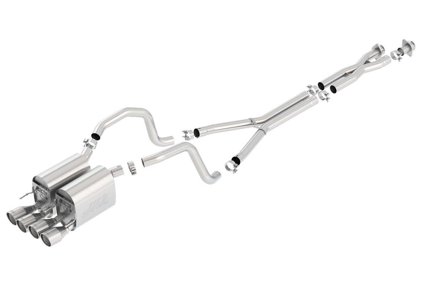 Borla Axle-Back Exhaust System - S-Type ll | Multiple Fitments (140452)