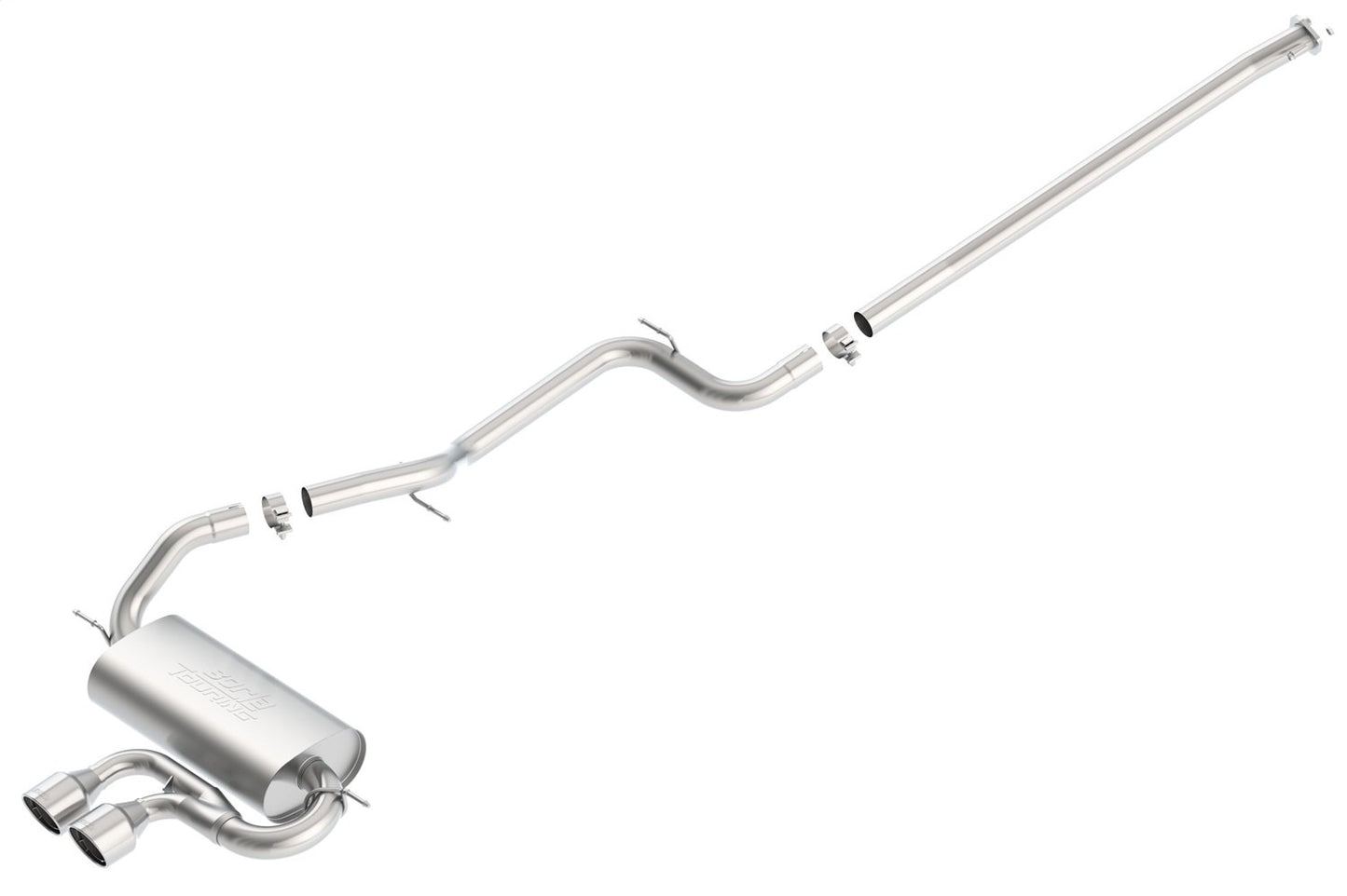 Borla Cat-Back Exhaust System - S-Type | 2013-2018 Ford Focus ST 2.0L (140504)