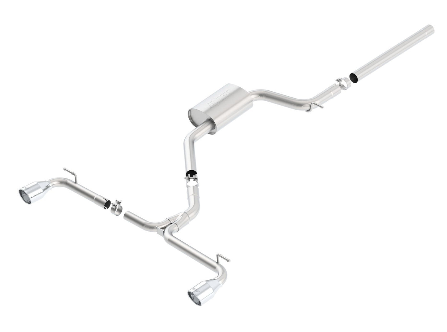 Borla S-Type Catback Exhaust | 2015-2017 Volkswagen Golf GTI Mk7 (140597)