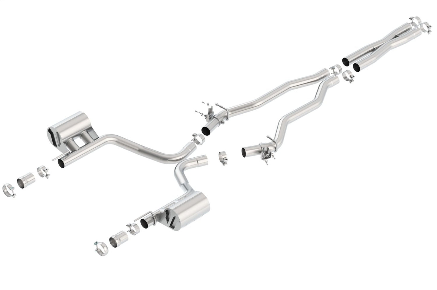 Borla Cat-Back Exhaust System - ATAK | 2015-2020 Dodge Challenger 6.4L (140641)