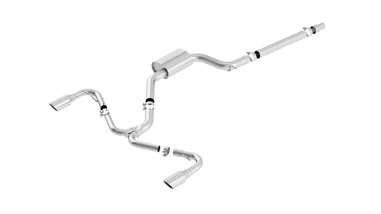 Borla S-Type Cat-Back Exhaust System | 2018 - 2021 Volkswagen GTI MK7.5 (140751)