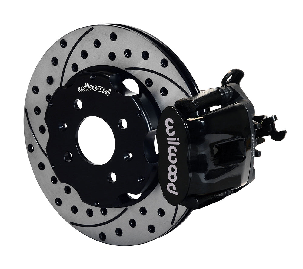 Wilwood Rear Parking Brake Caliper Brake Kit - 2.71" Axle Offset - 11" Rotors | 92-95 Civic / 93-97 Del Sol / 90-01 Integra (140-10210)