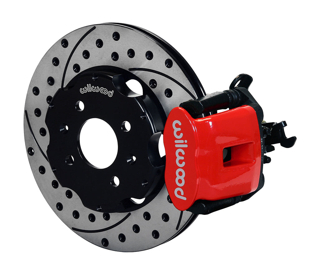 Wilwood Rear Parking Brake Caliper Brake Kit - 2.71" Axle Offset - 11" Rotors | 92-95 Civic / 93-97 Del Sol / 90-01 Integra (140-10210)