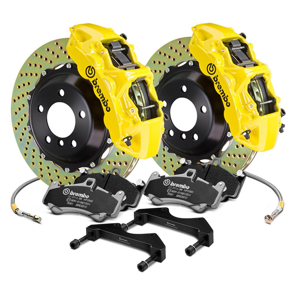 Brembo GT Series Cross Drilled Front Big Brake Kit | 2004-2007 Subaru WRX/STI (1M1.8039A)