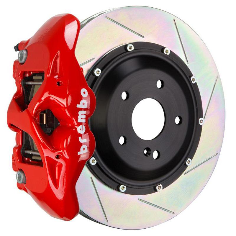 Brembo GT Monobloc 4-Piston 345mm Front Slotted Big Brake Kit | 2017-2021 Honda Civic Si/Type-R (1S2.8005A)