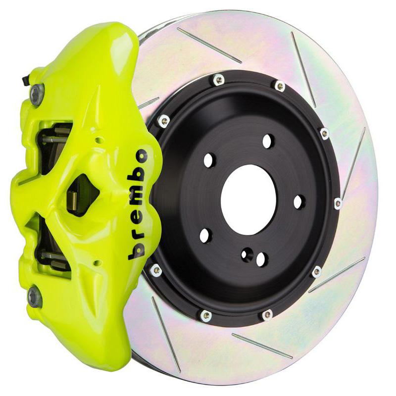 Brembo GT Monobloc 4-Piston 345mm Front Slotted Big Brake Kit | 2017-2021 Honda Civic Si/Type-R (1S2.8005A)