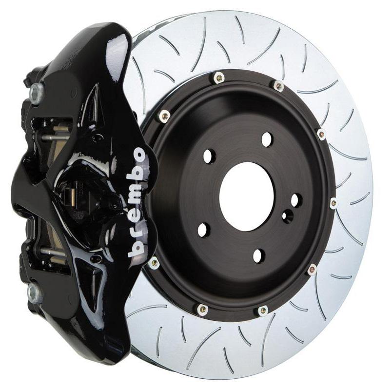 Brembo GT Monobloc 4-Piston 345mm Front Type-3 Slotted Big Brake Kit | 2017-2021 Honda Civic Si/Type-R (1S3.8005A)