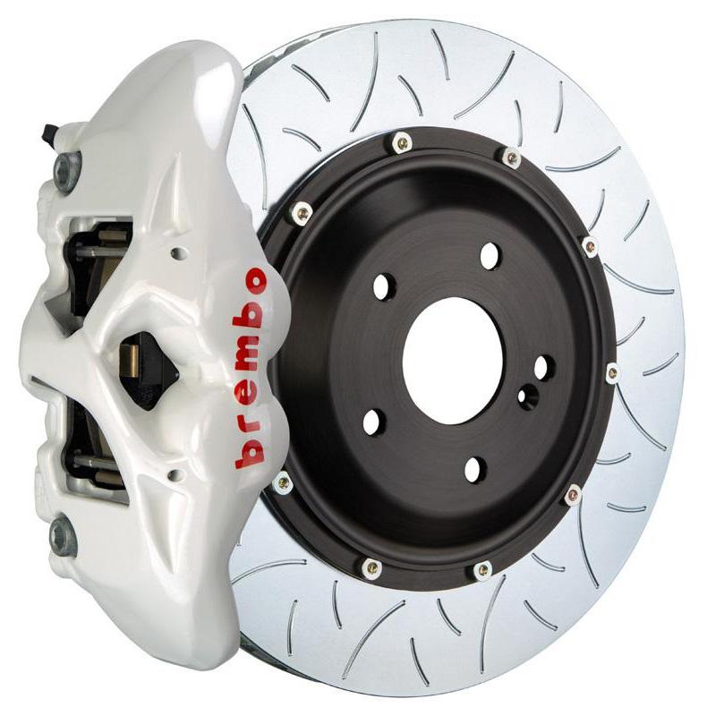 Brembo GT Monobloc 4-Piston 345mm Front Type-3 Slotted Big Brake Kit | 2017-2021 Honda Civic Si/Type-R (1S3.8005A)