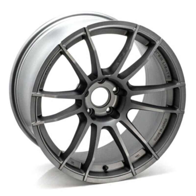 Gram Lights 57XR 18x9.5 +38 5x114.3 Glossy Gray-WheelFlip