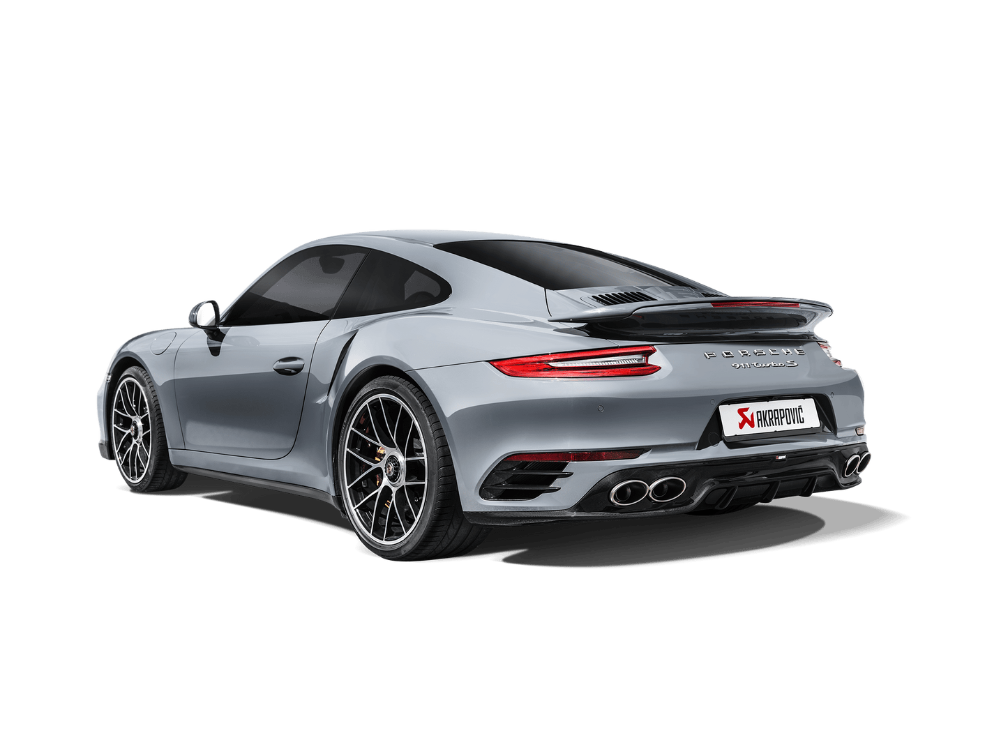 Akrapovic Slip-On Line Titanium Exhaust - 991.2 Turbo