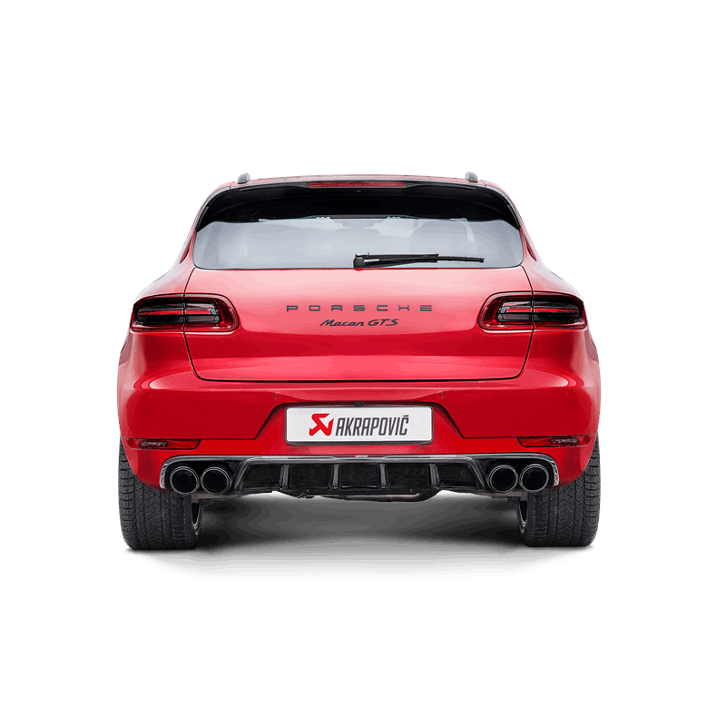 Akrapovic Porsche Macan Turbo (95B) Evolution Line Cat Back (Titanium) w/ Titanium Tips