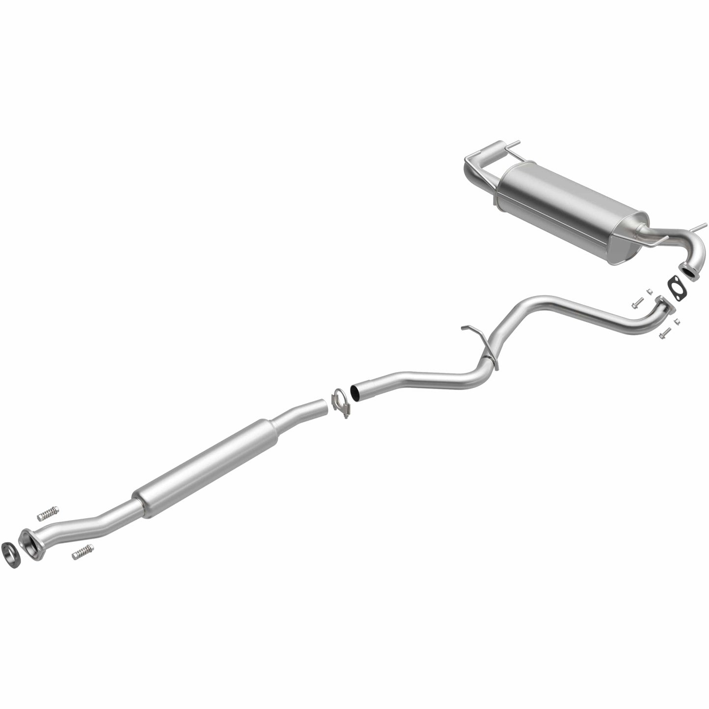 BRExhaust 2008-2011 Subaru Impreza 2.5L Direct-Fit Replacement Exhaust System