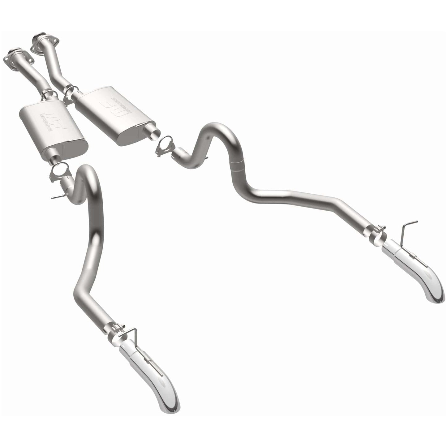 MagnaFlow 1987-1993 Ford Mustang Street Series Cat-Back Performance Exhaust System
