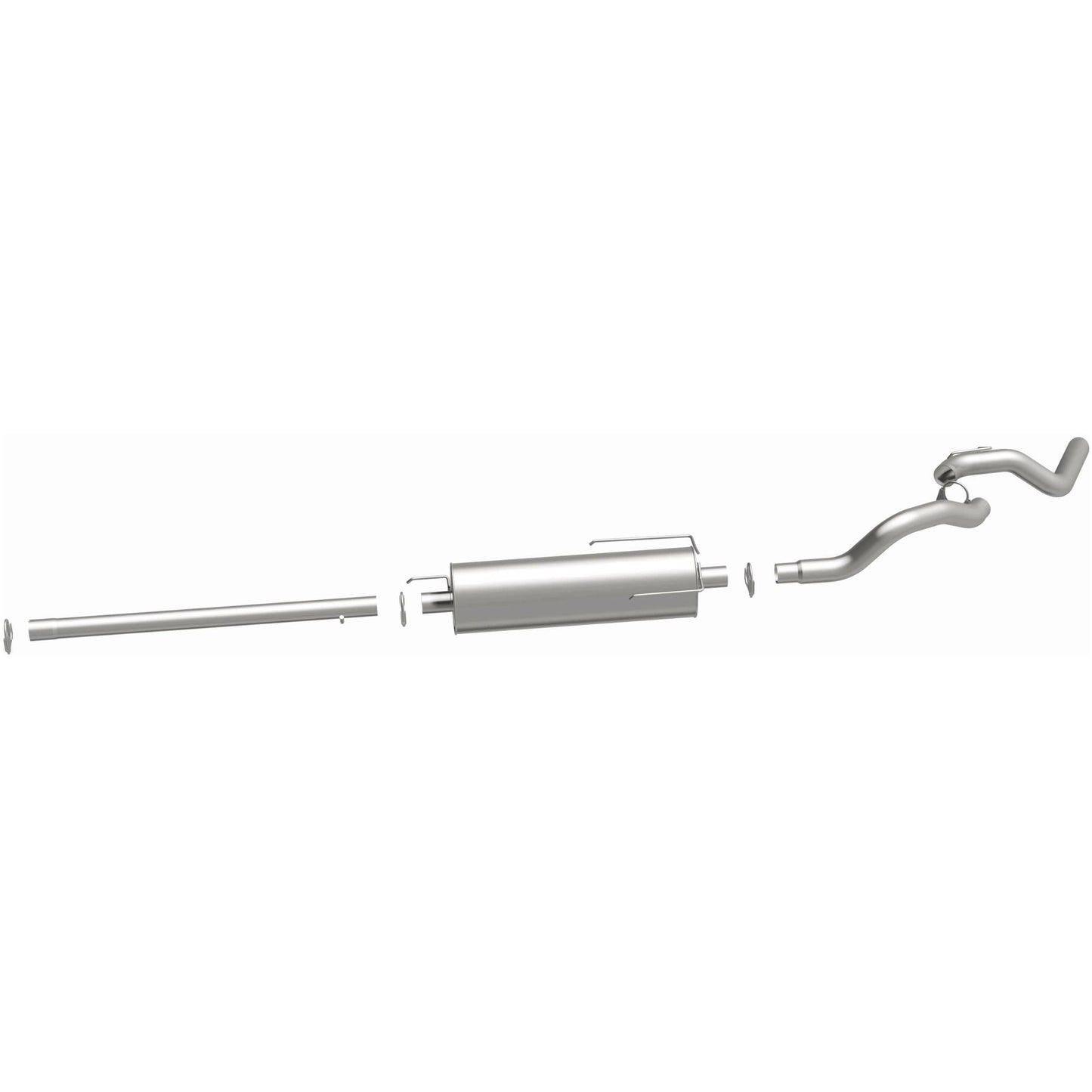 BRExhaust 2002-2005 Dodge Ram 1500 Direct-Fit Replacement Exhaust System
