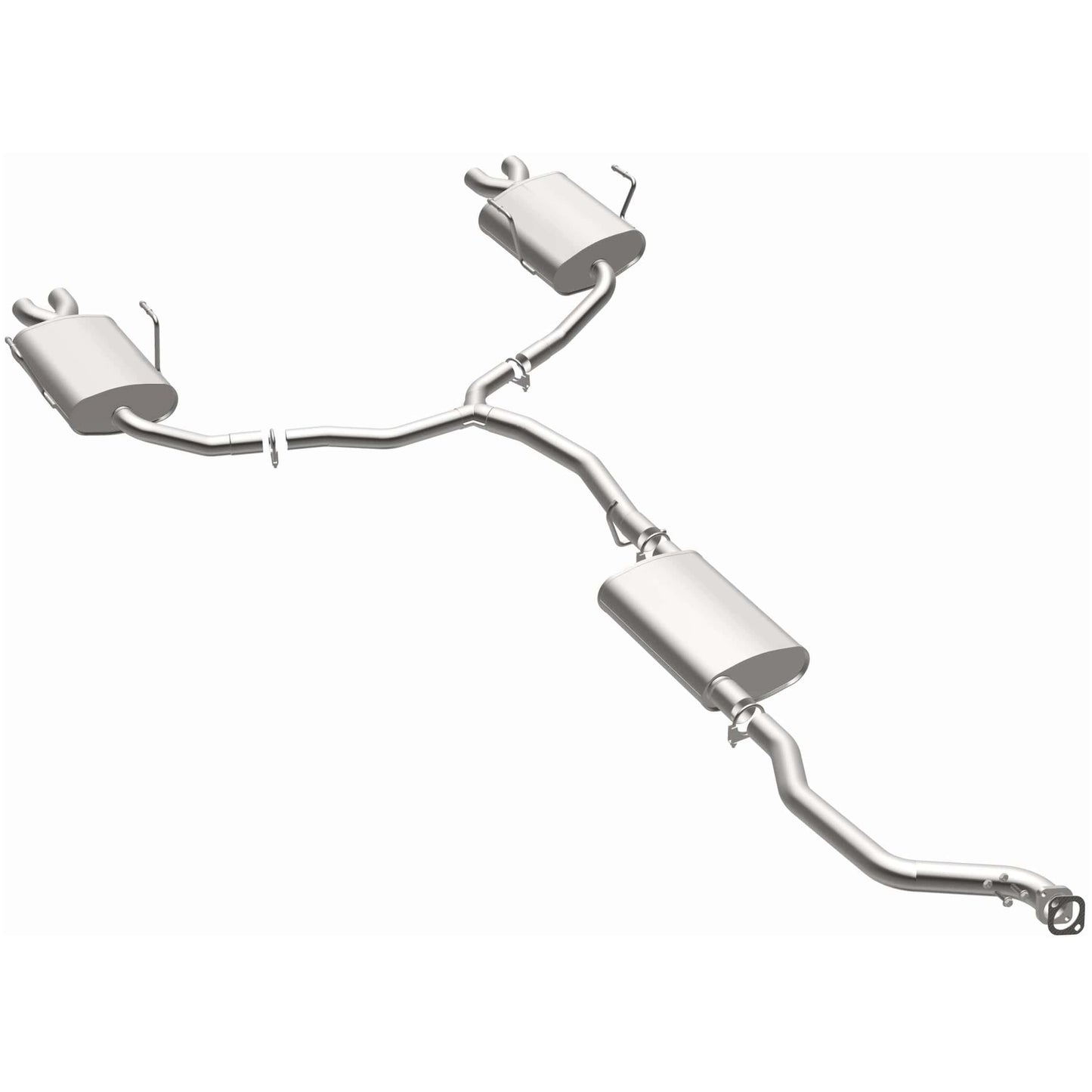 BRExhaust 2009-2012 GMC Acadia 3.6L Direct-Fit Replacement Exhaust System