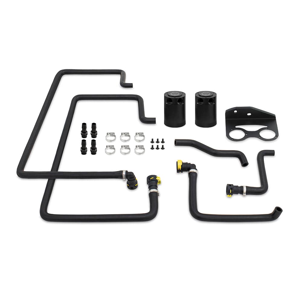 Mishimoto Baffled Oil Catch Can Kit, Fits Ford F-150 2.7L EcoBoost 2018-2020