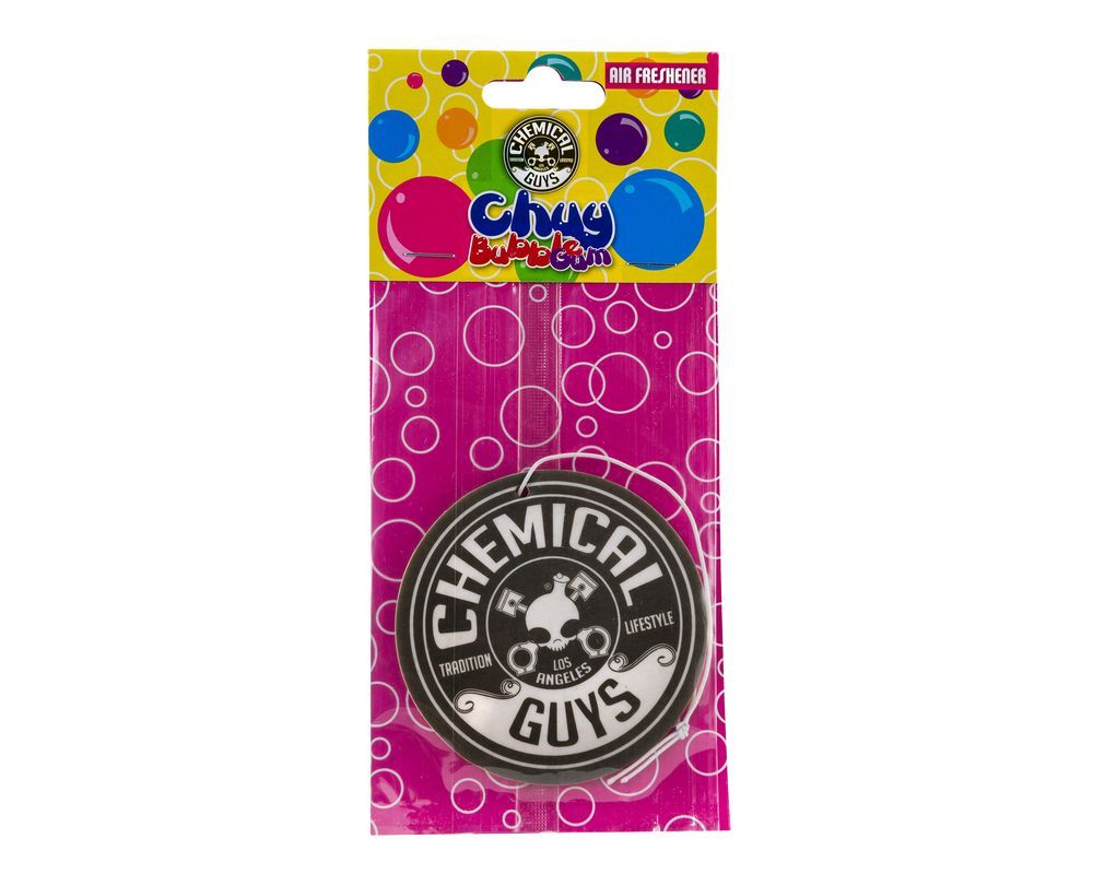 Chemical Guys Hanging Air Freshener - Chuy Bubble Gum Premium Air Freshener & Odor Eliminator (AIR400)