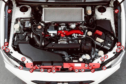 Compressive Engine Dress-up Clips 25 Piece Complete Kit 2015-2021 WRX / 2015-2021 STI