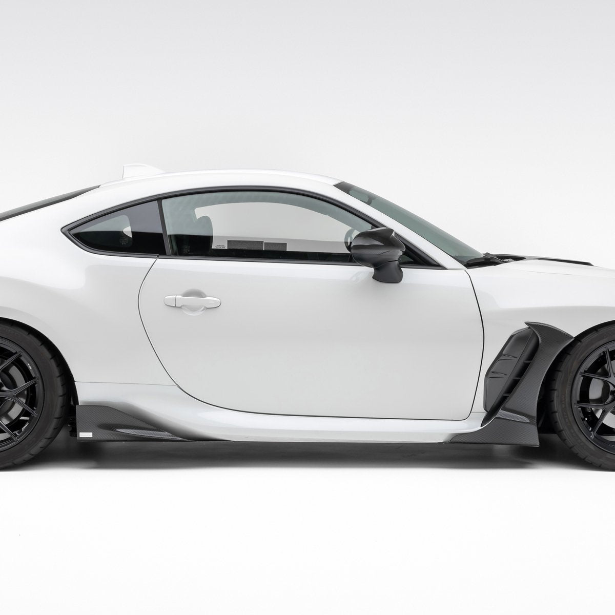 Compressive Tuning Black Series Carbon Fiber Side Skirt Extensions 2022-2024 BRZ / 2022-2024 GR86