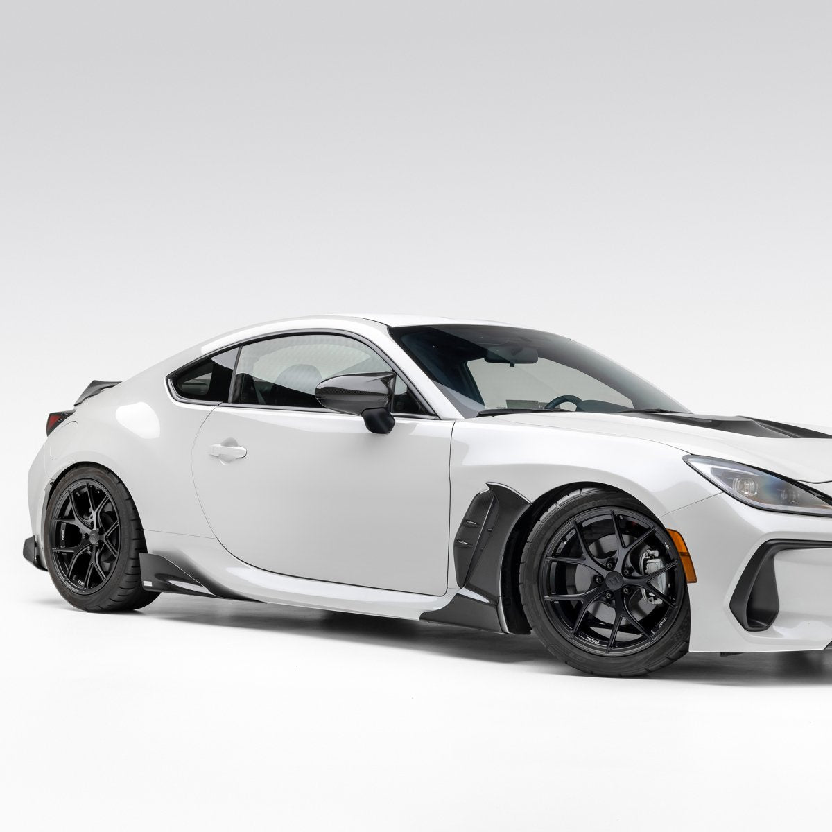 Compressive Tuning Black Series Carbon Fiber Side Skirt Extensions 2022-2024 BRZ / 2022-2024 GR86