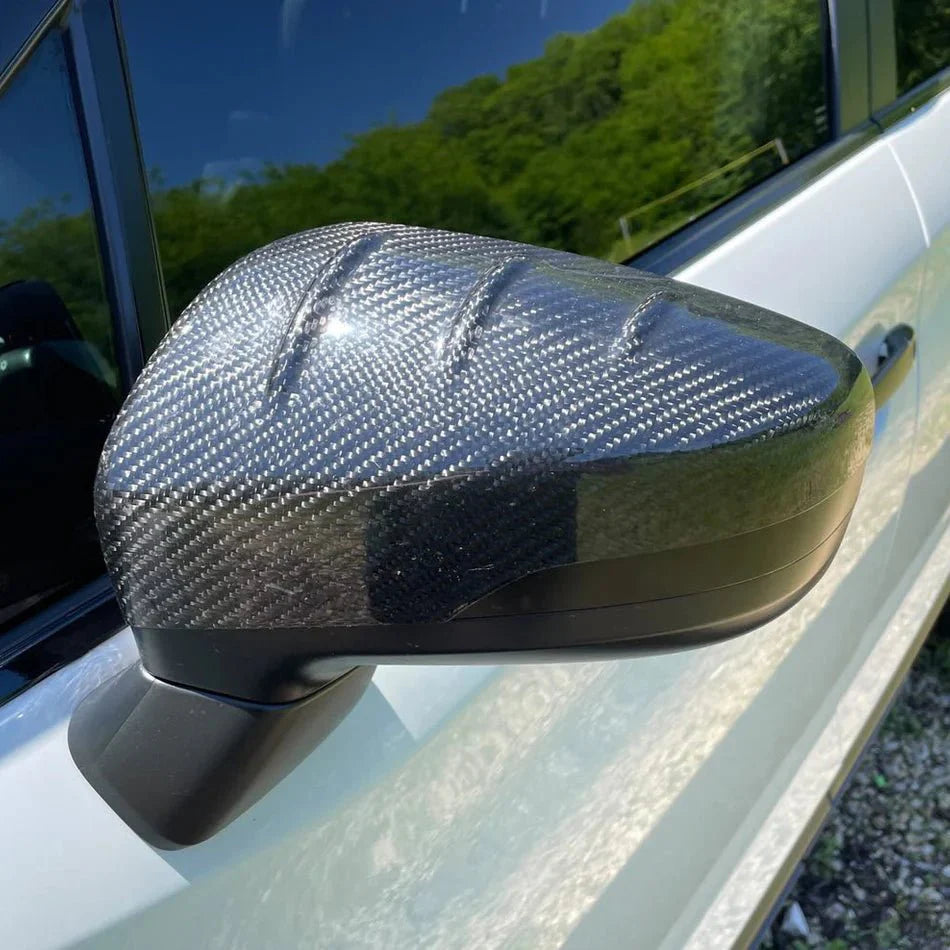 Compressive Tuning Carbon Fiber Mirror Caps 2019-2023 Ascent / 2017-2020 Impreza / 2018-2019 Outback / 2018-2019 Legacy