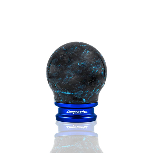 Compressive Tuning Forged Limited Edition Blue Carbon Fiber Shift Knob Most Subaru Models