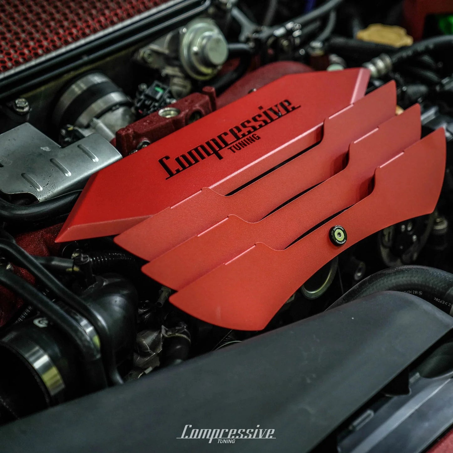 Compressive Tuning Louvre Engine Cover 2008-2021 STI