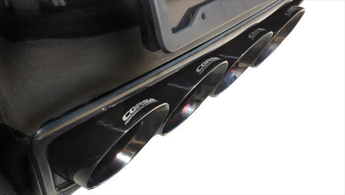 Corsa Sport 2.75" Valve-Back Dual Rear Exit w/ Quad 4.5" Pro-Series Tips | 2014-2019 Chevrolet Corvette C7 (14764)