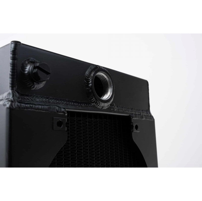 CSF Cooling Radiator KING COOLER | Drag Race Includes 9-inch SPAL Fan (black)