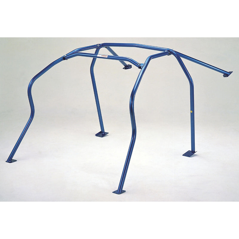Cusco D1 Chromoly 4-PT Roll Cage Nissan BCNR33 (S/O/No Cancel) CUSCO BLUE