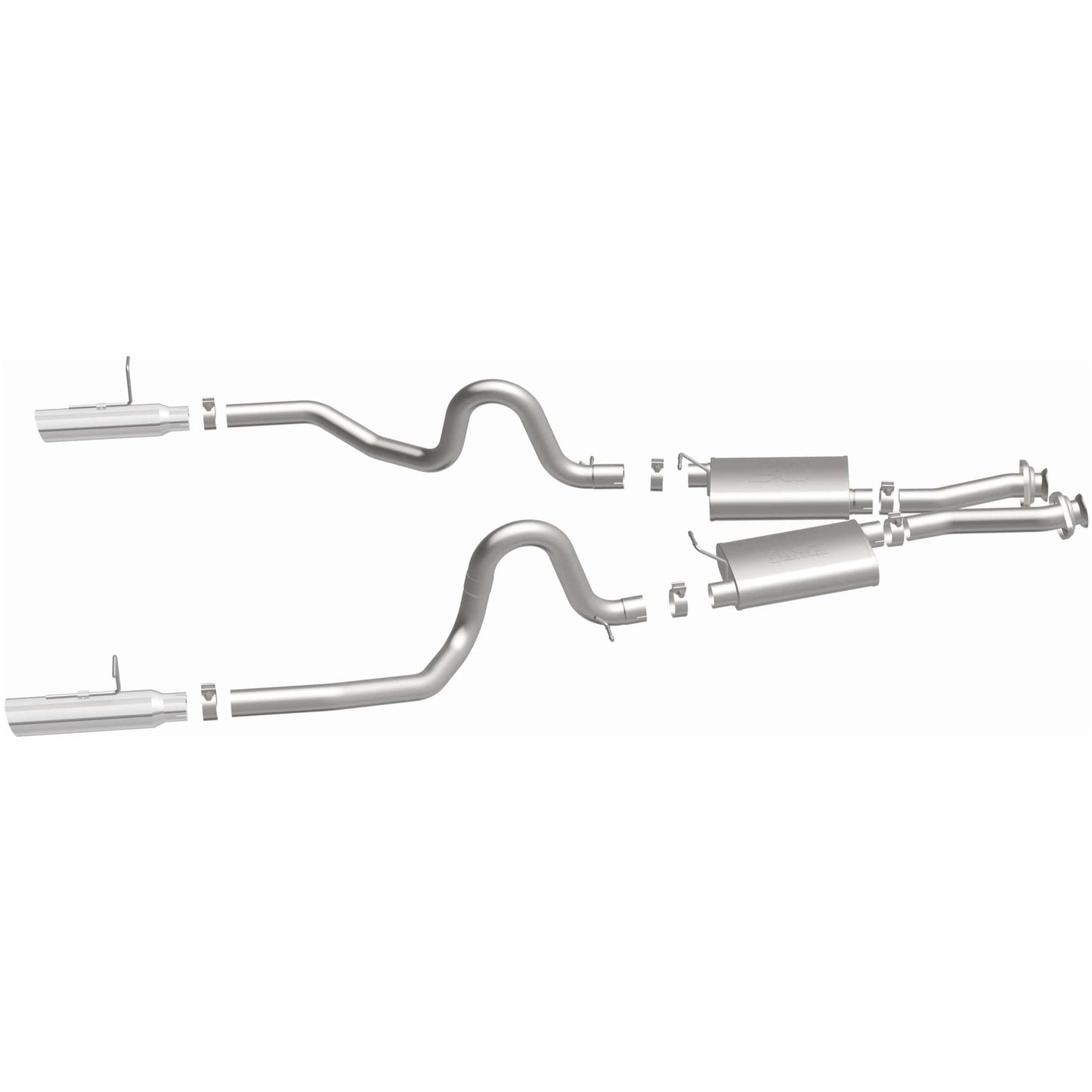 MagnaFlow 1994-1998 Ford Mustang Street Series Cat-Back Performance Exhaust System