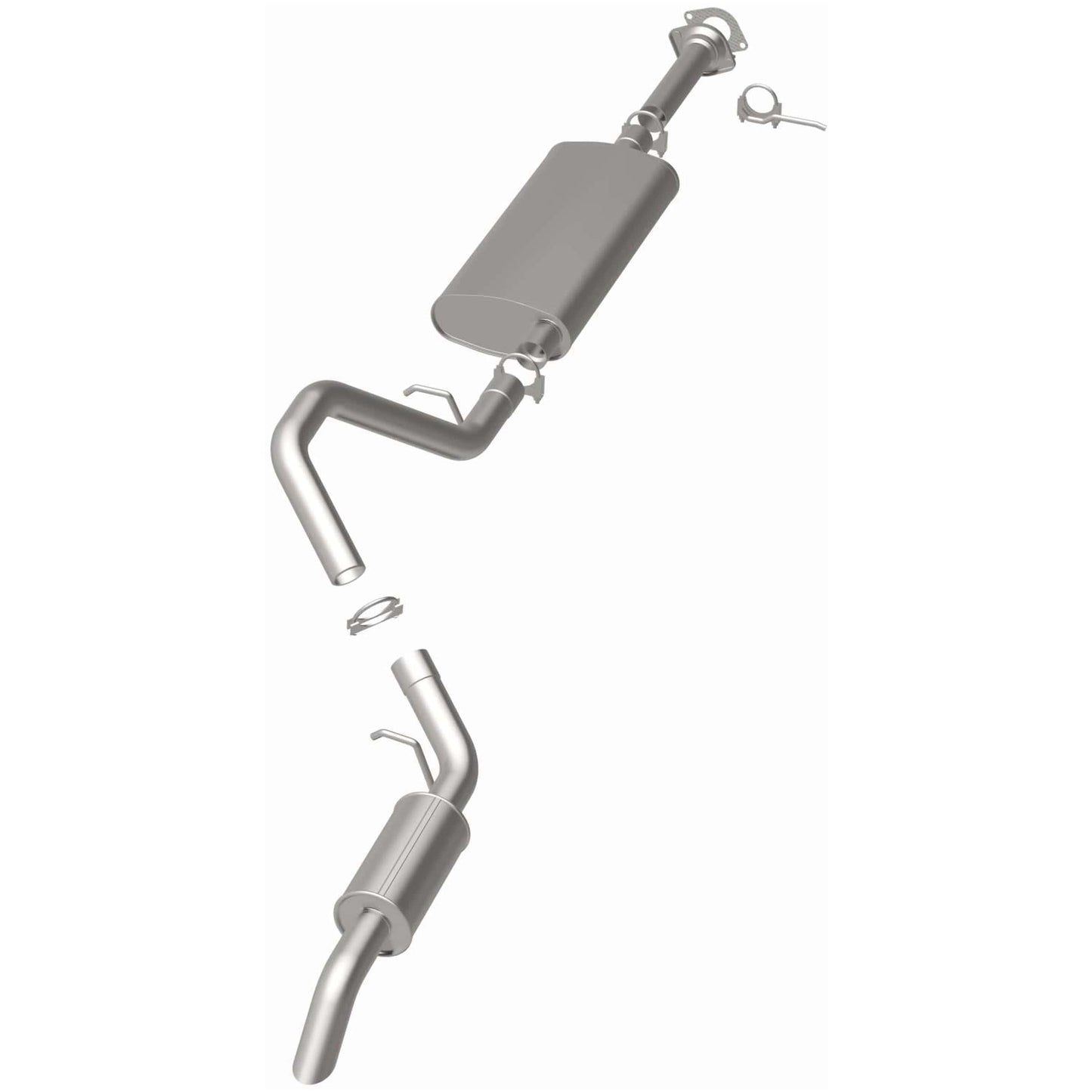 BRExhaust Direct-Fit Replacement Exhaust System 106-0738