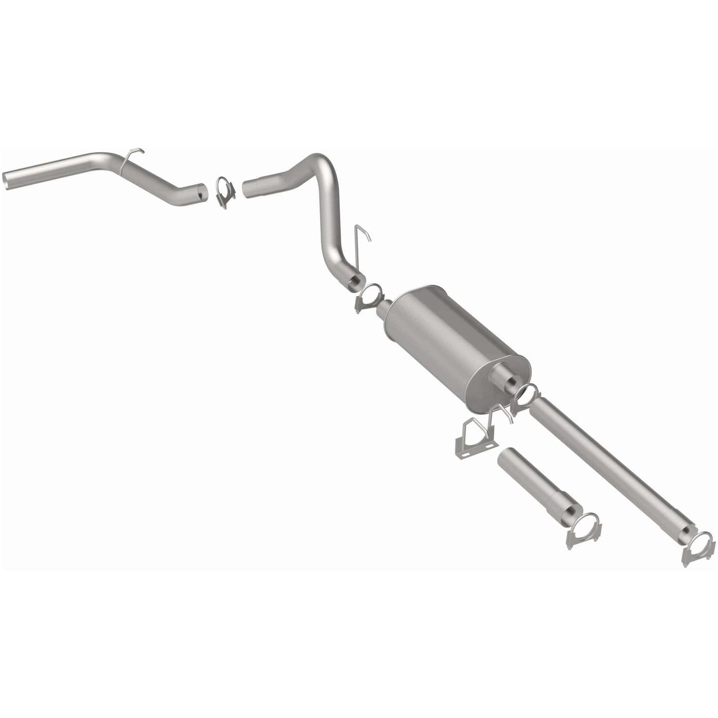 BRExhaust 1992-1996 Dodge Dakota Direct-Fit Replacement Exhaust System