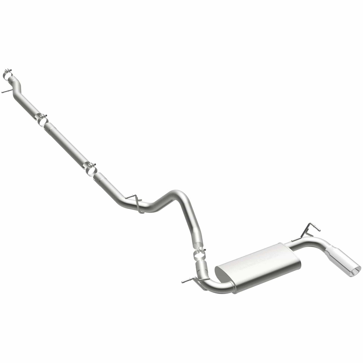 MagnaFlow 2007-2011 Jeep Wrangler Street Series Cat-Back Performance Exhaust System