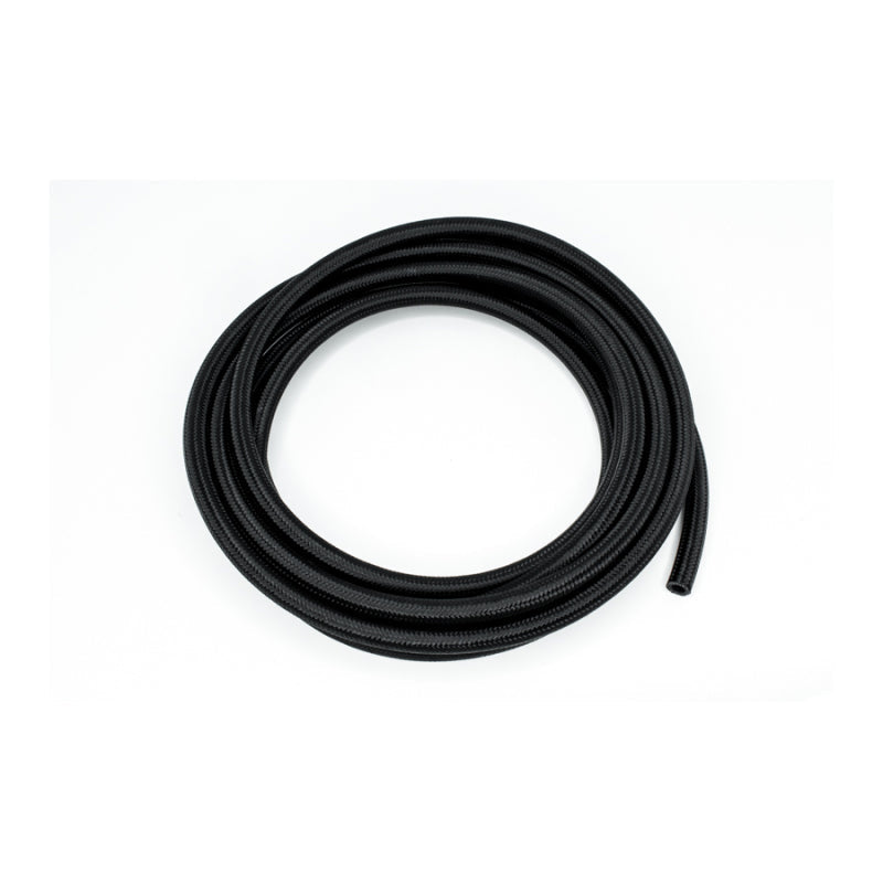 DeatschWerks 6AN Black Nylon Braided CPE Hose 20 Feet (6-02-0815-20)