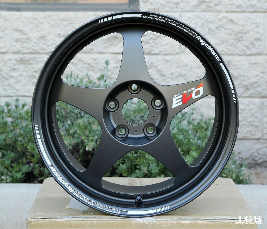 Desmond Regamaster EVO II 16x8 +35 4x100 Satin Gunmetal (SET)