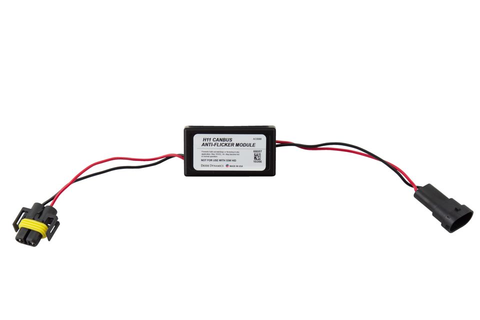 Diode Dynamics H11 Anti-Flicker Module - Single | Universal (DD3021S)
