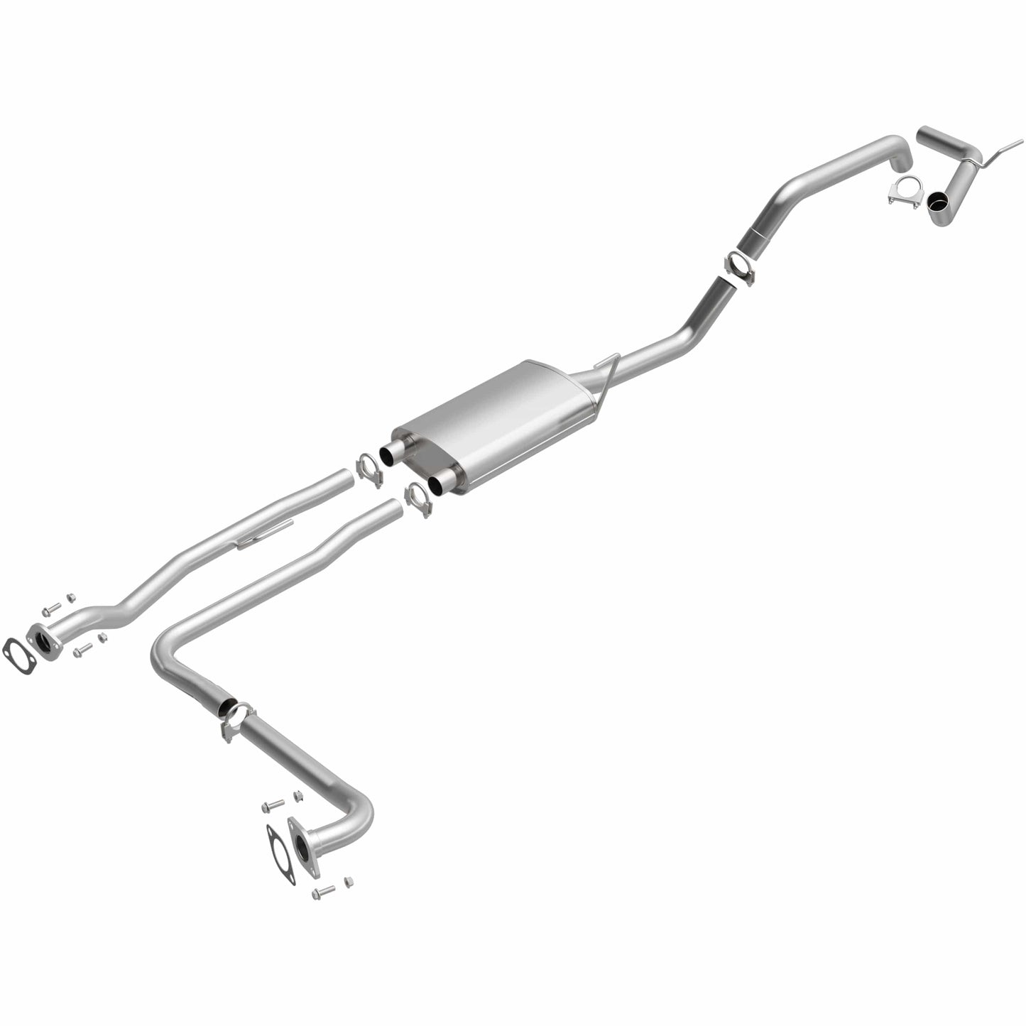 BRExhaust 2012-2017 Nissan Direct-Fit Replacement Exhaust System